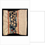 Coptic textile with a tulip-like flower design by Morris & Co.