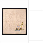 Unfinished embroidery kit with roses design by Mary Morris