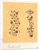 Drawing of architectural decoration of Southwold Church by George Wardle