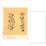 Drawing of architectural decoration of Southwold Church by George Wardle