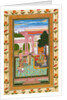 Jahangir with his consort and female attendants in the garden by Unknown