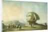 Head of a Sphinx in Egypt by Luigi Mayer