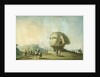 Head of a Sphinx in Egypt by Luigi Mayer