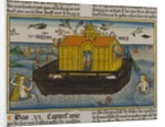 Noah's Ark, illustration from the Nuremberg Bible. Germany, 1495 by Anonymous