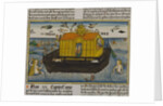Noah's Ark, illustration from the Nuremberg Bible. Germany, 1495 by Anonymous