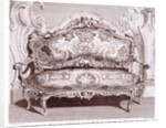 Sofa by Gabriel Huquier