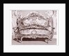 Sofa by Gabriel Huquier
