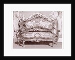 Sofa by Gabriel Huquier
