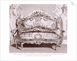 Sofa by Gabriel Huquier