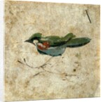 Bird on a branch. Pozzuoli, Italy, 2nd century by Unknown