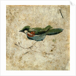 Bird on a branch. Pozzuoli, Italy, 2nd century by Unknown