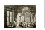Inside view of the Supper Room at Derby House by Anonymous