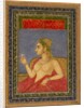 A lady holding a wine cup. India, early 18th century by Unknown