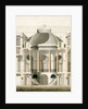 Cut away elevation of part of Wardour Castle by James Pain