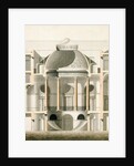 Cut away elevation of part of Wardour Castle by James Pain