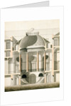 Cut away elevation of part of Wardour Castle by James Pain