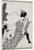 Cinesias Entreating Myrrhine to Coition by Aubrey Beardsley