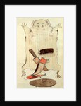 Sketch depicting North American Indian artefacts, Charles Hamilton Smith. England, 19th century by Charles Hamilton Smith