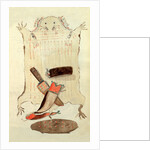 Sketch depicting North American Indian artefacts, Charles Hamilton Smith. England, 19th century by Charles Hamilton Smith