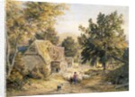 Farmyard Nr by Samuel Palmer