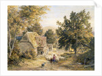 Farmyard Nr by Samuel Palmer