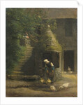 The Well At Gruchy by Jean-Francois Millet