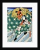 The Shishi-mai Dance by Utagawa Kunisada