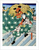 The Shishi-mai Dance by Utagawa Kunisada
