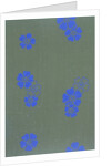Japanese sliding door paper by Unknown