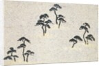 Japanese sliding door paper by Unknown