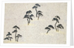 Japanese sliding door paper by Unknown