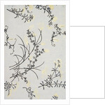 Japanese sliding door paper by Unknown