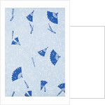 Japanese sliding door paper by Unknown