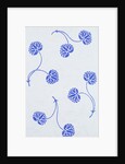 Japanese sliding door paper by Unknown