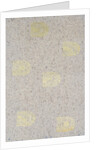 Japanese sliding door paper by Unknown