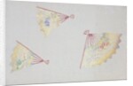 Japanese sliding door paper by Unknown