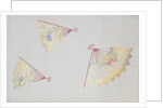 Japanese sliding door paper by Unknown