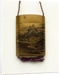 Inro depicting Mountain Scene by Unknown