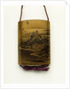 Inro depicting Mountain Scene by Unknown