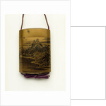 Inro depicting Mountain Scene by Unknown