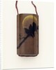 Inro depicting Crows Under Full Moon by Unknown