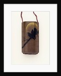 Inro depicting Crows Under Full Moon by Unknown