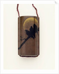 Inro depicting Crows Under Full Moon by Unknown