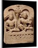 Jain Tirjhankara, relief panel. India, 9th-10th century by Unknown
