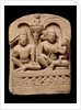 Jain Tirjhankara, relief panel. India, 9th-10th century by Unknown