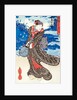 By KunisadaActor with a view of Tamagawa by UTAGAWA KUNISADA I