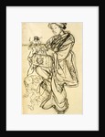 Woman Puppeteer. Japan, 19th century by Unknown
