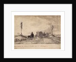 Road between Silivria and Ciarluk, Road to Constantinople by Luigi Mayer