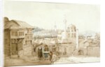 Istanbul street scene. Istanbul, Turkey, 19th century by Anonymous
