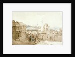Istanbul street scene. Istanbul, Turkey, 19th century by Anonymous